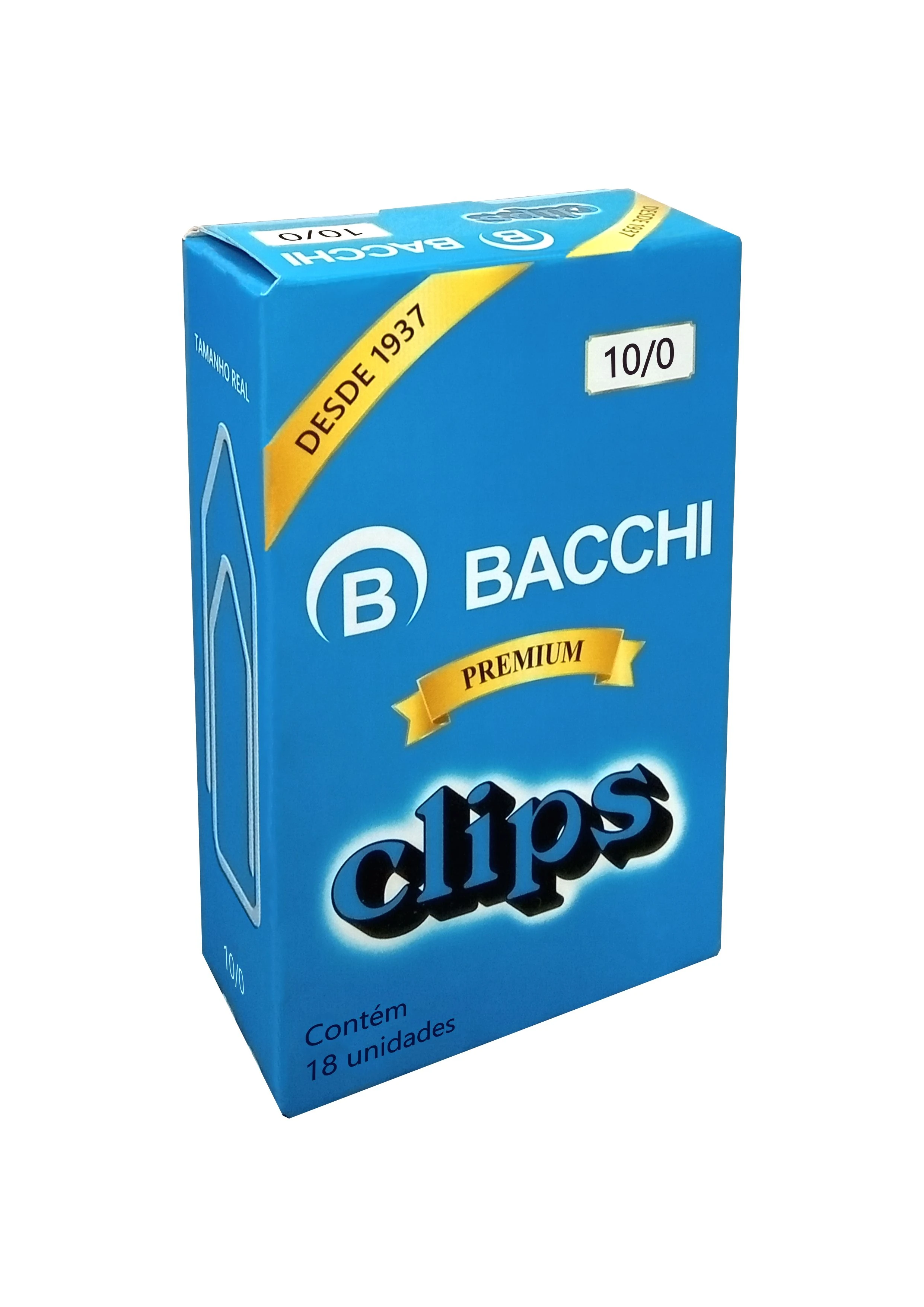 Castro Naves - CLIPS ACO GALVANIZADO PREMIUM 10/0 CX/18 - 15696 01