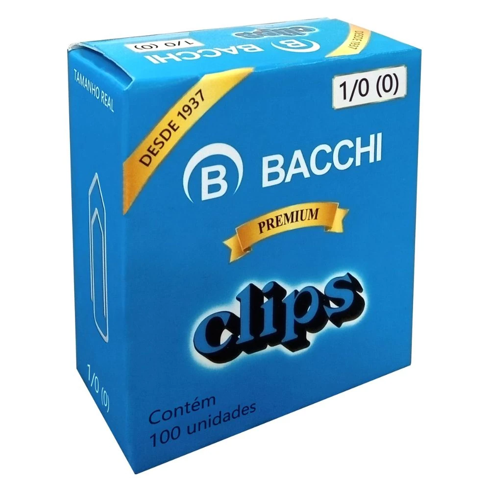 Castro Naves - CLIPS ACO GALVANIZADO PREMIUM 1/0 CX/100 - 15690 01