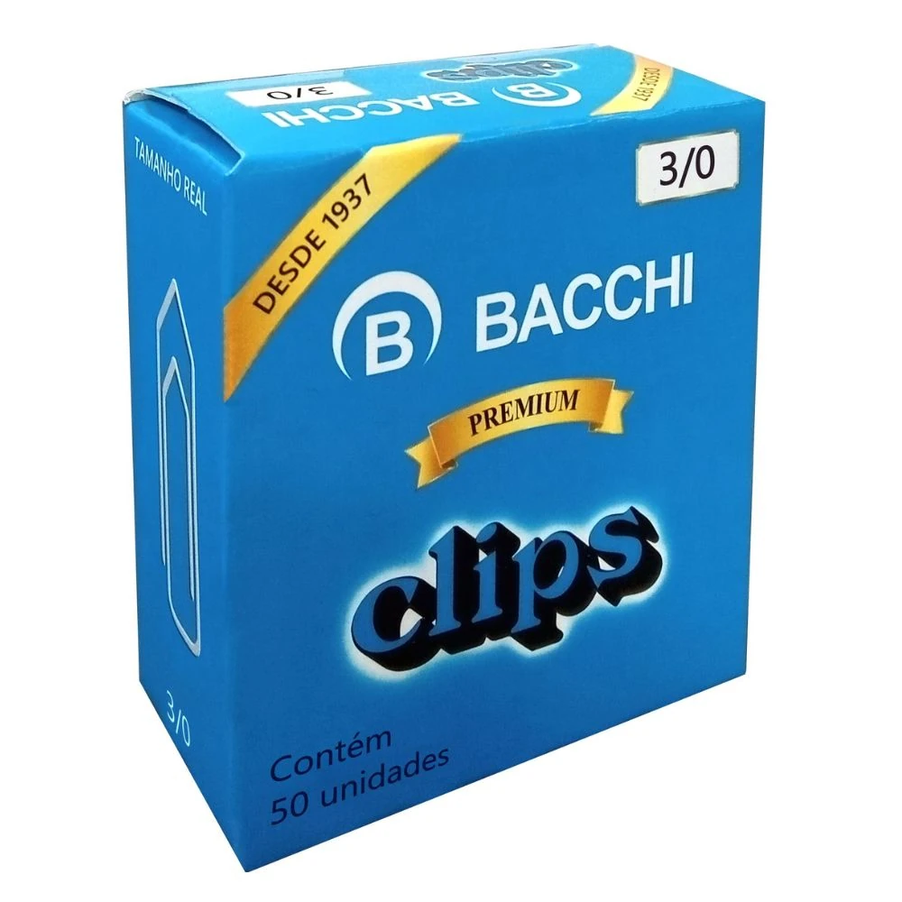 Castro Naves - CLIPS ACO GALVANIZADO PREMIUM 3/0 CX/50 - 15692 01