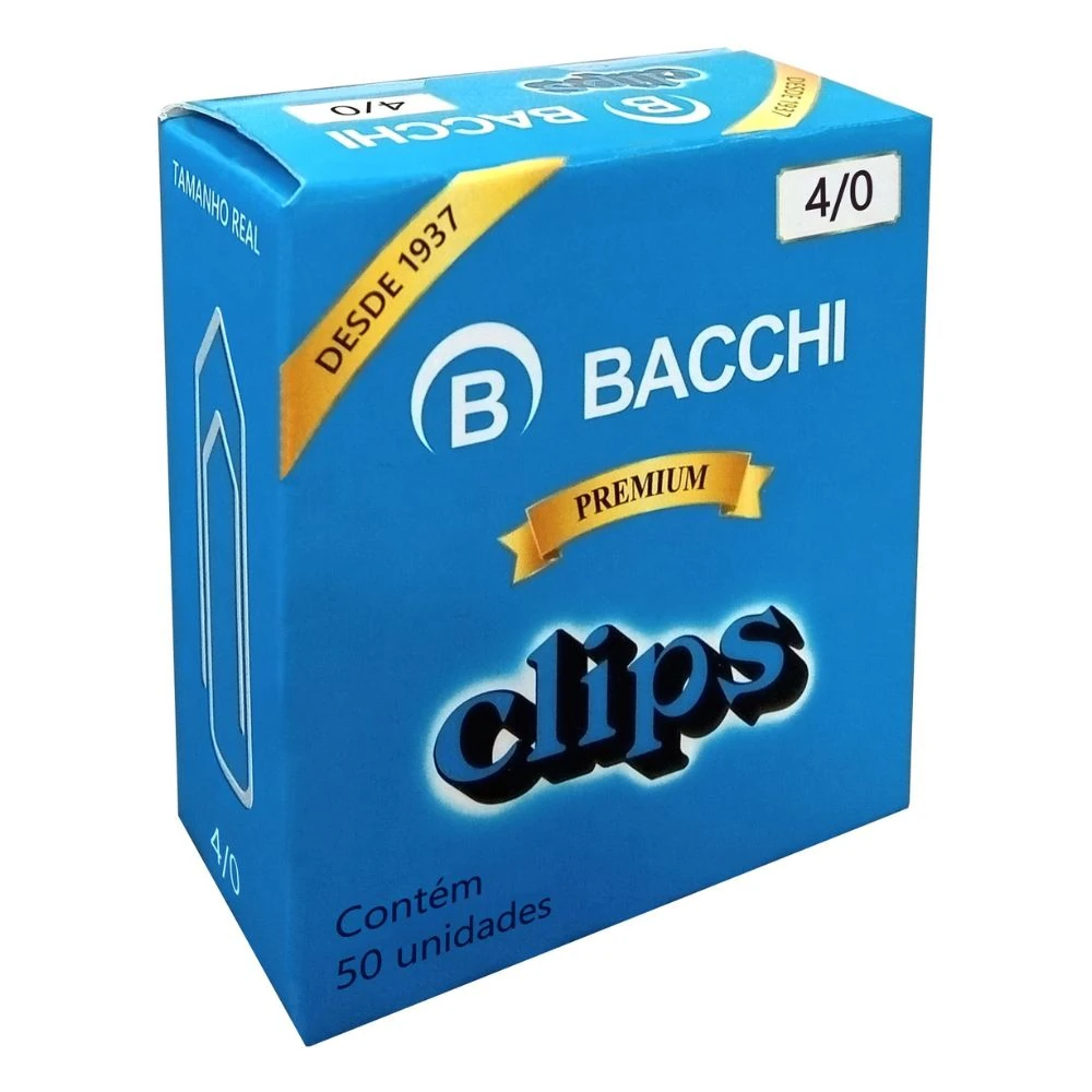 Castro Naves - CLIPS ACO GALVANIZADO PREMIUM 4/0 CX/50 - 15693 01