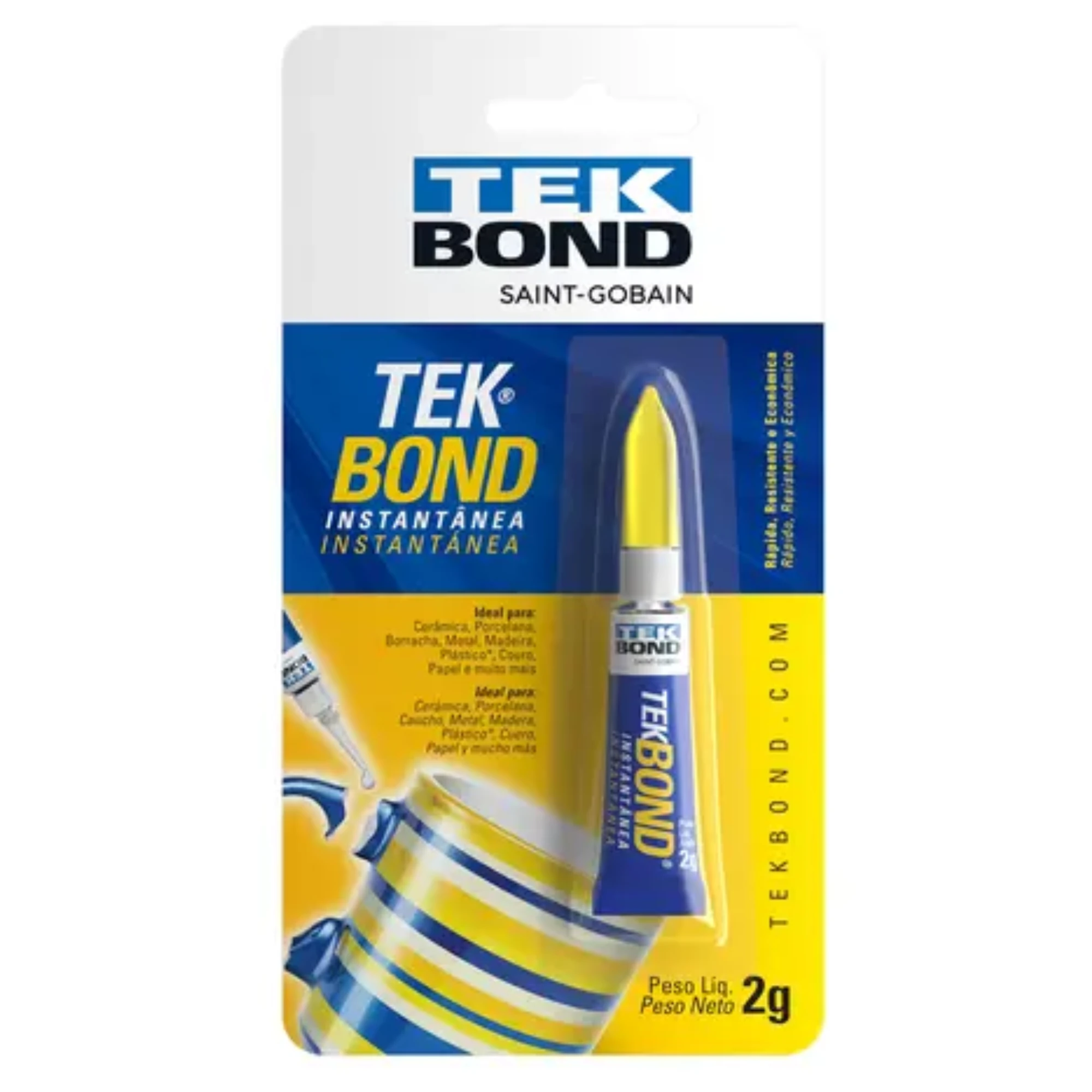Castro Naves - COLA INSTANTÂNEA 2G MULTIUSO TEKBOND - 105976 01