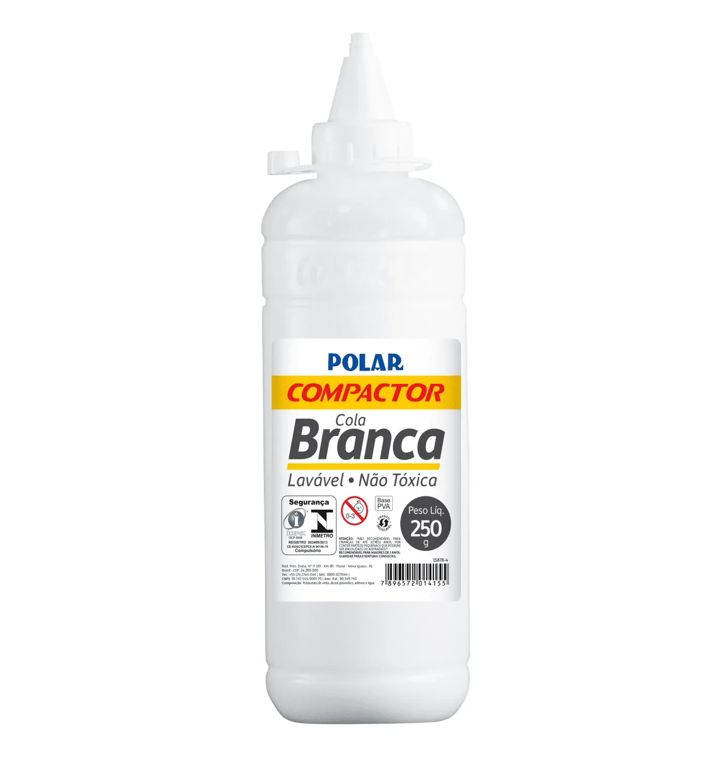 Castro Naves - COLA LIQUIDA BRANCA 250G POLAR - 85530 01