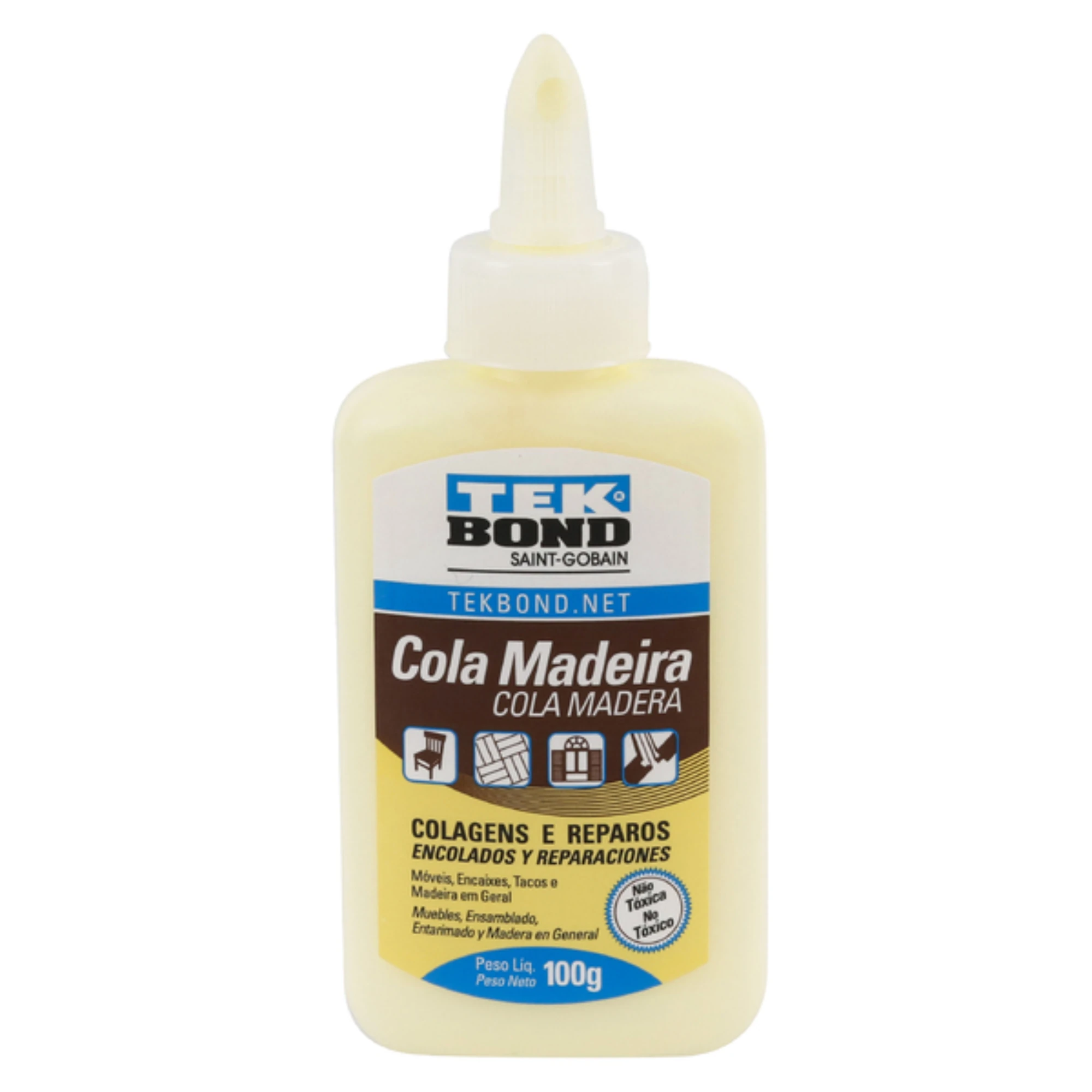 Castro Naves - COLA MADEIRA 100G TEKBOND - 105977 01