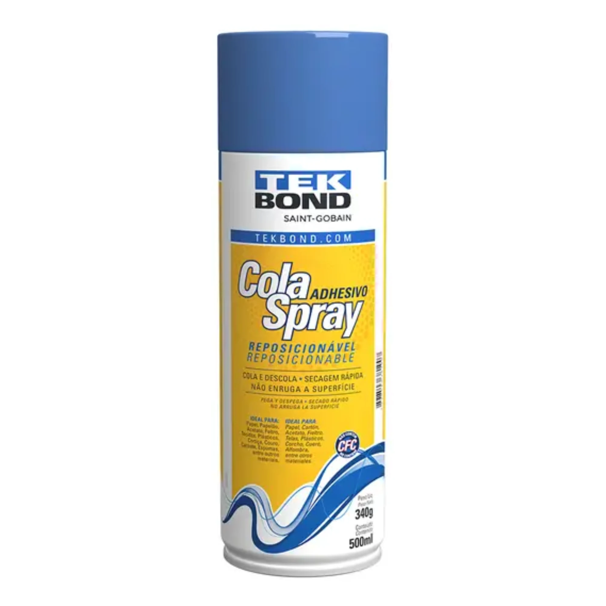 Castro Naves - COLA SPRAY REPOSICIONAVEL 500ML - 105981 01