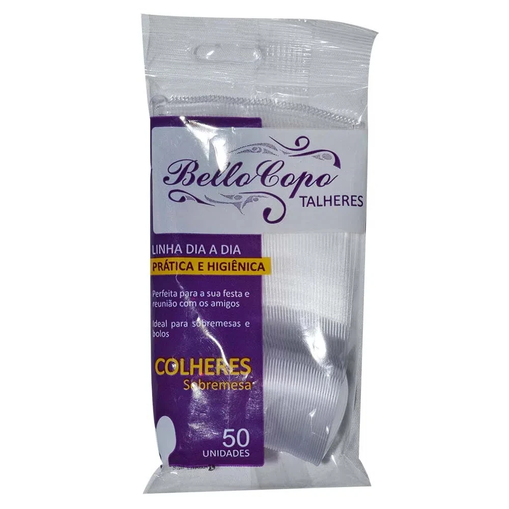 Castro Naves - COLHER SOBREMESA CRISTAL PS C/50 - 11467 01