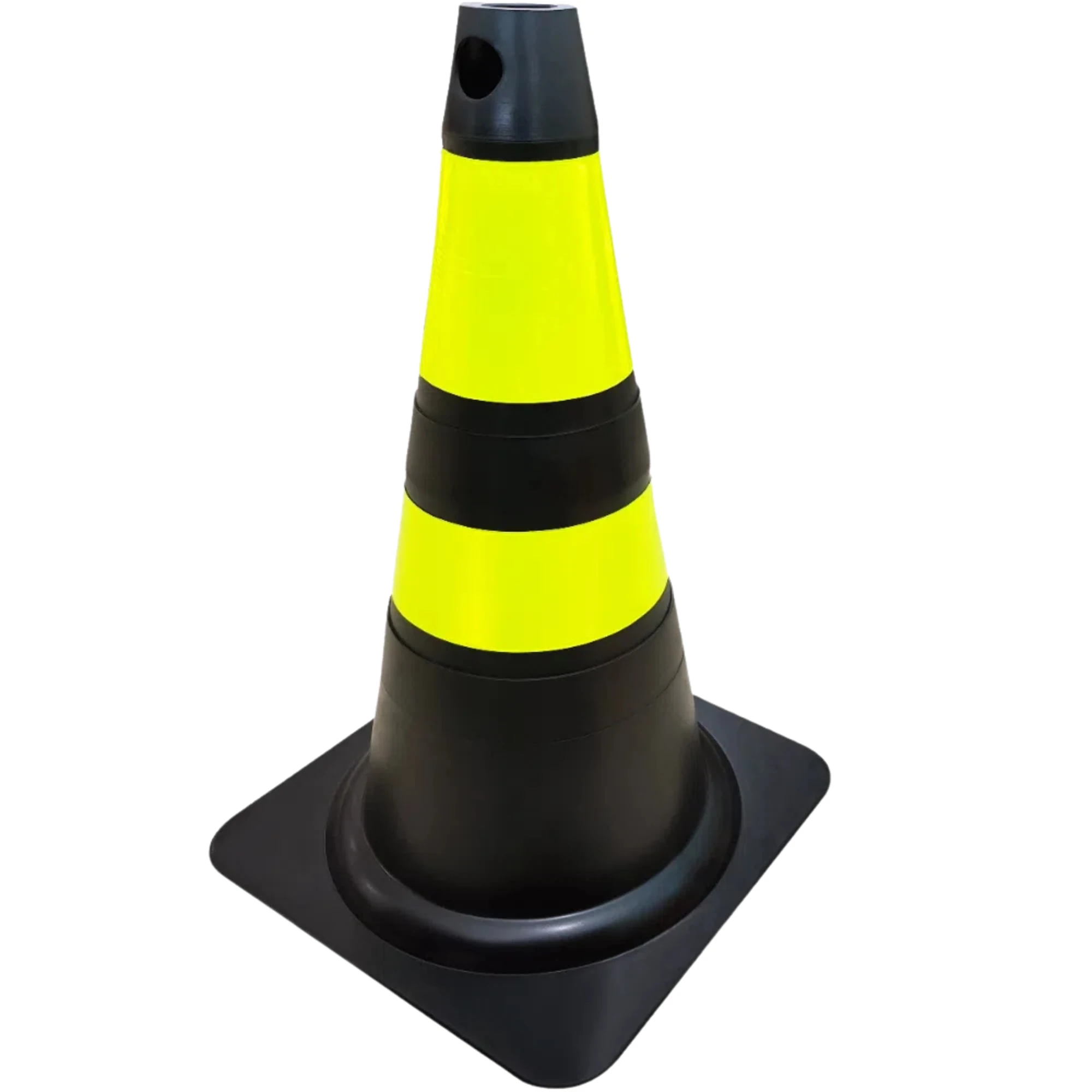 Castro Naves - CONE FIT PRETO E AMARELO 75CM - 15092 01