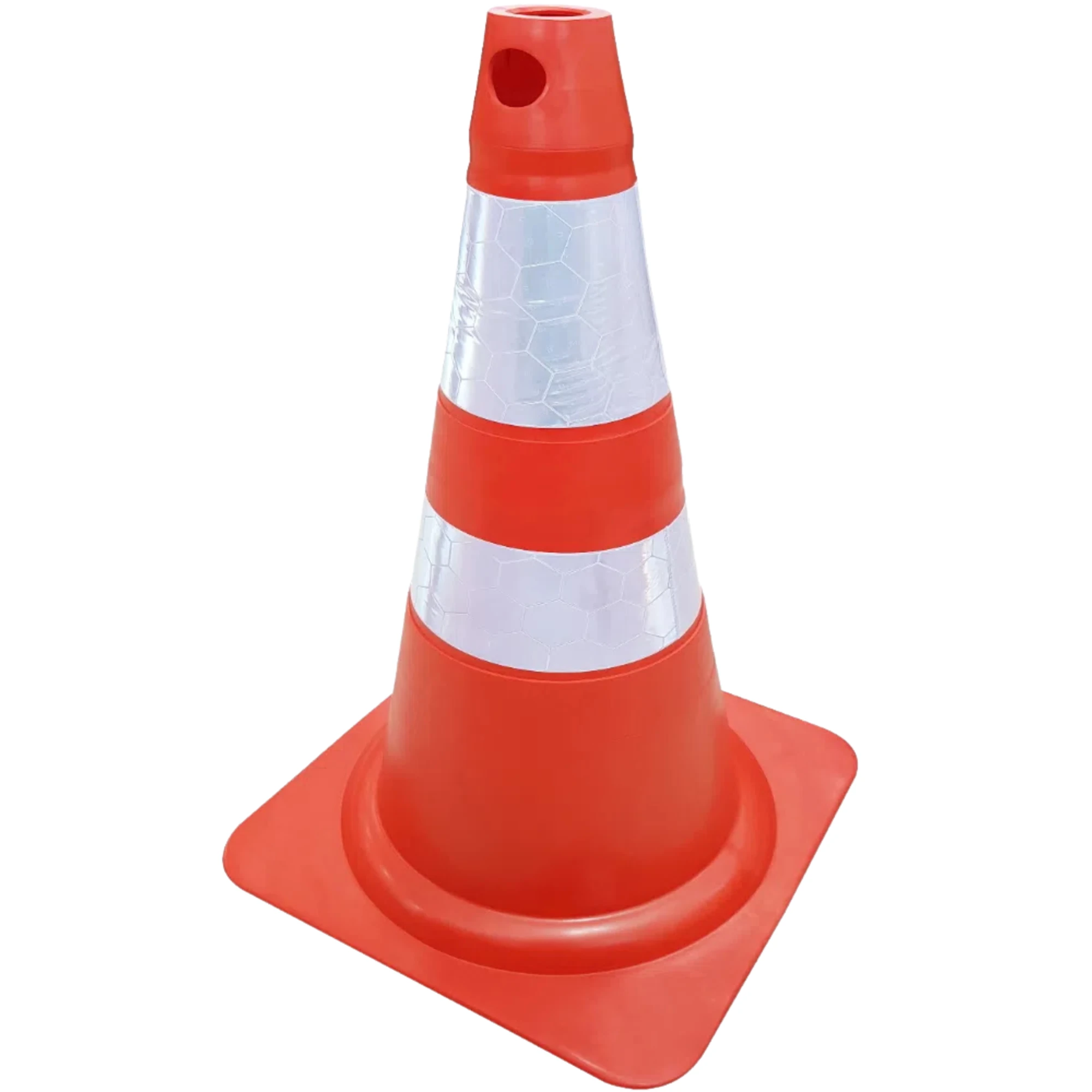 Castro Naves - CONE FLEXIVEL REFLETIVO LARANJA/BRANCO 75CM - 15087 01