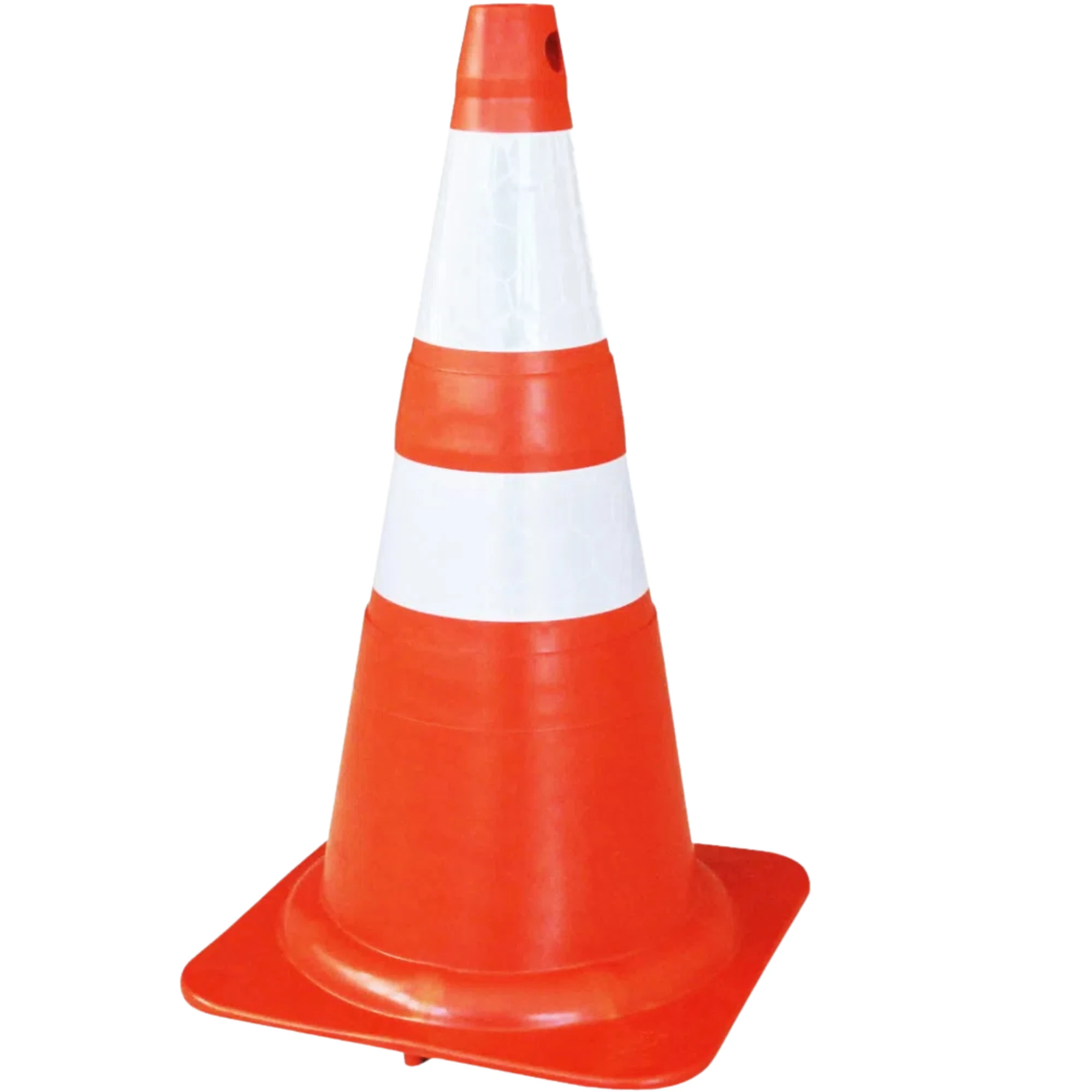 Castro Naves - CONE NBR REFLETIVO LARANJA/BRANCO 75CM - 15088 01