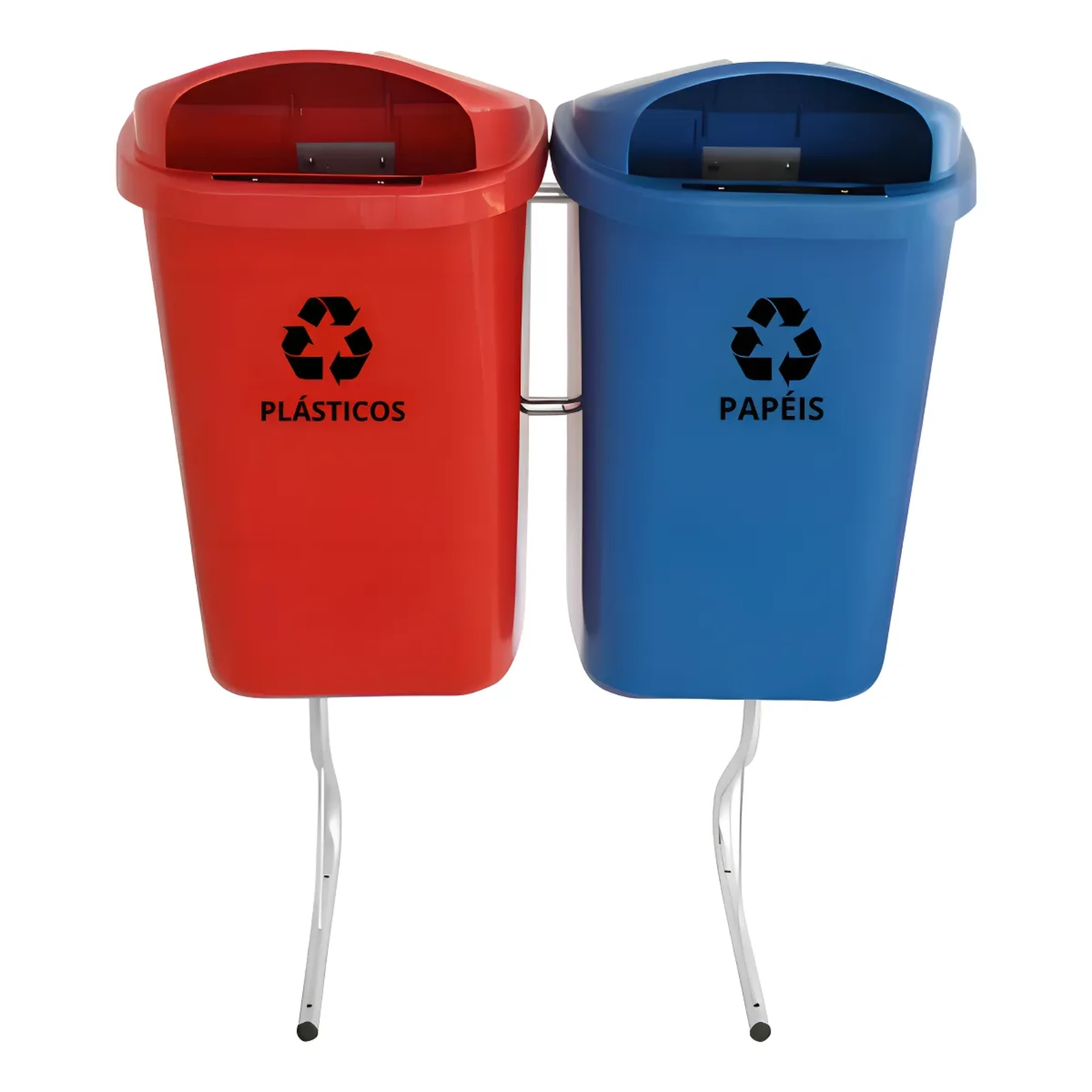 Castro Naves - CONJUNTO PARA COLETA SELETIVA 50L AZ/VM C/2 - 15566 01