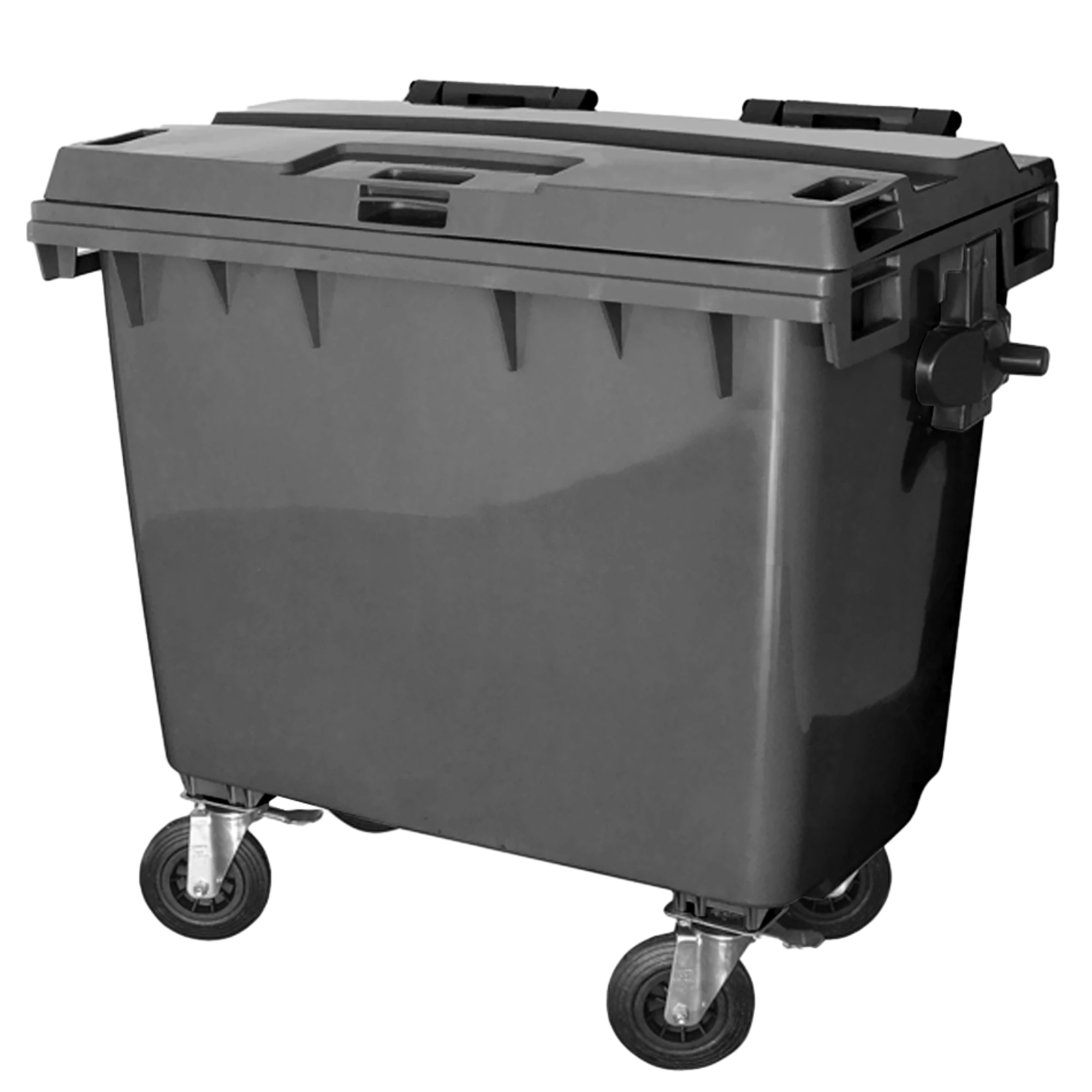 Castro Naves - CONTENTOR PLAST. P LIXO TP E RODAS 1000L CZ - 94268 01