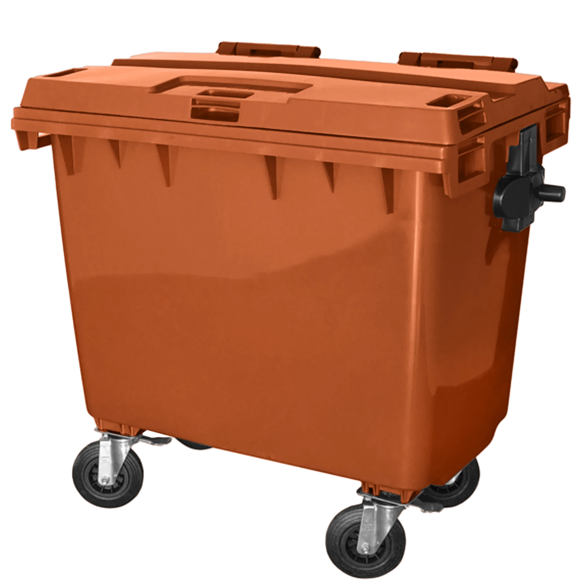 Castro Naves - CONTENTOR PLAST. P LIXO TP E RODAS 1000L MA - 83881 01