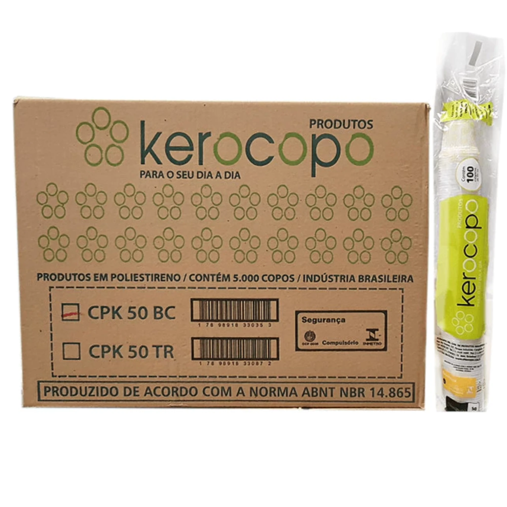Castro Naves - COPO DESC.  50ML PS BR KEROCOPO CX/5000 - 100909 01