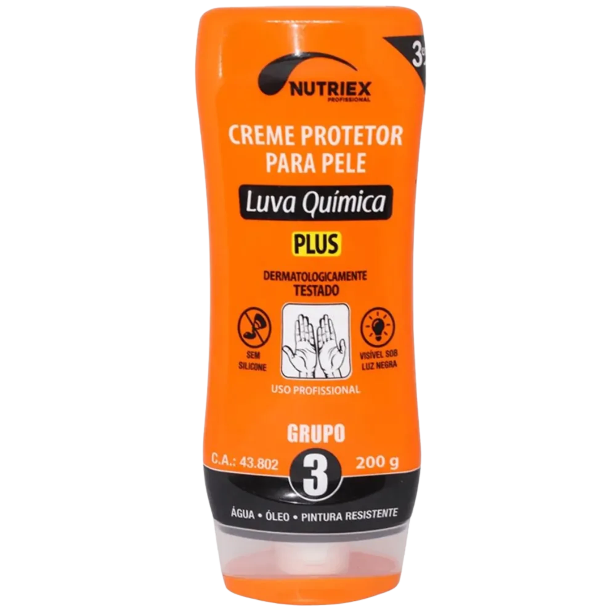 Castro Naves - CREME PROTETOR PELE LUVA QUIMICA PLUS 200g - 14463 01