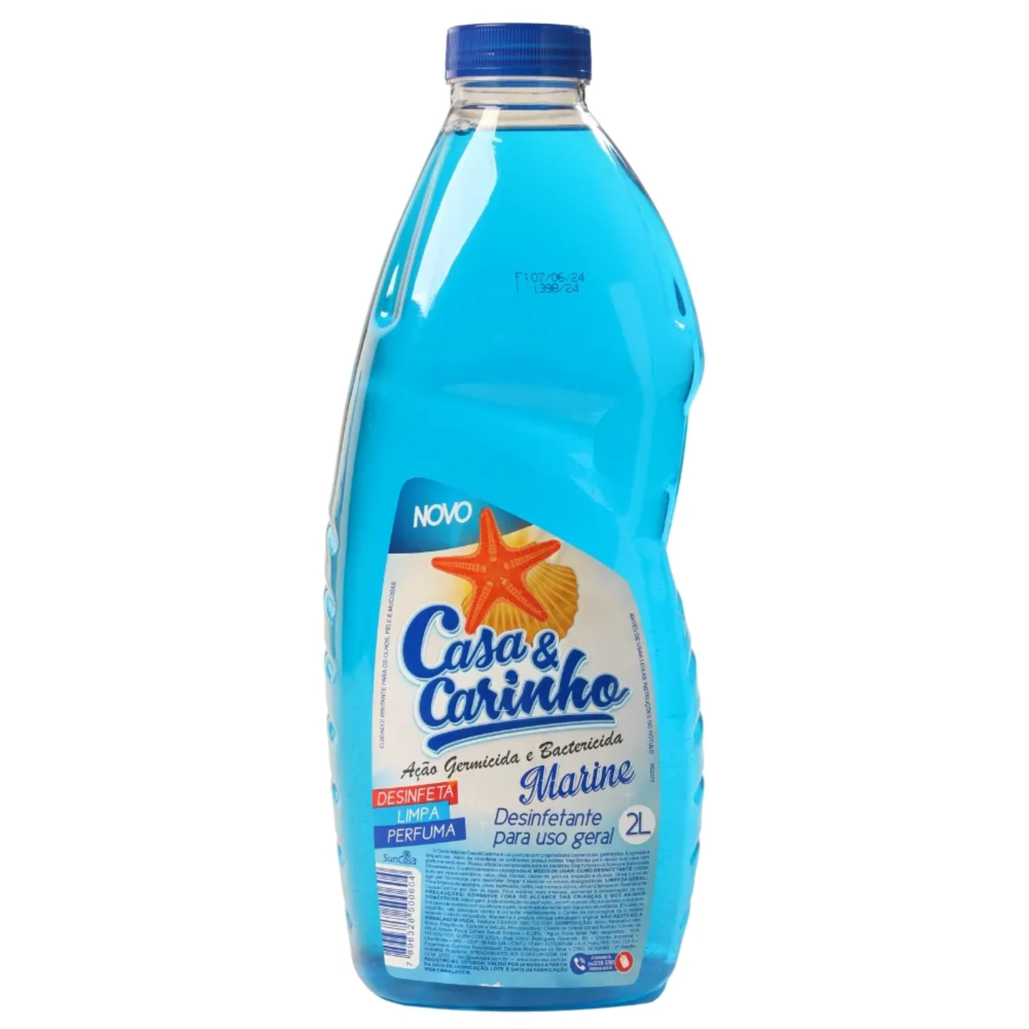 Castro Naves - DESINFETANTE CASA E CARINHO MARINE 2L - 105302 01