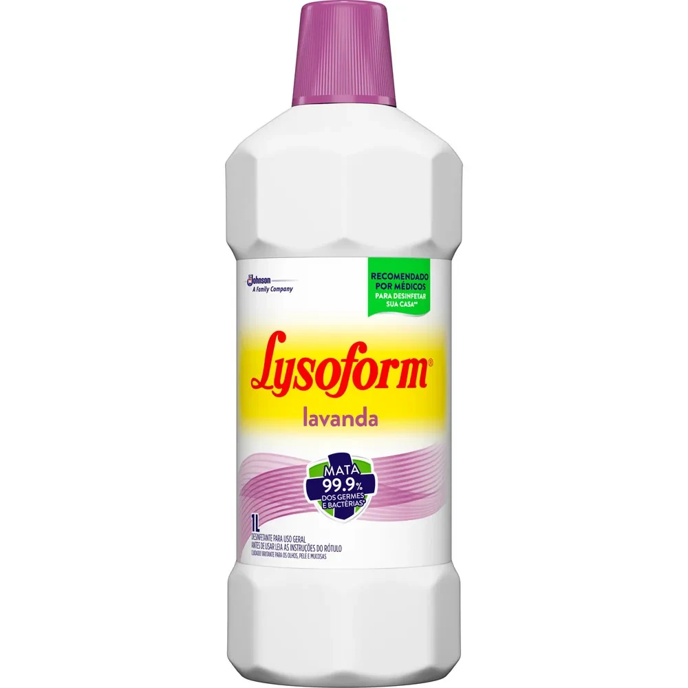 Castro Naves - DESINFETANTE LYSOFORM LAVANDA 1 L - 13686 01
