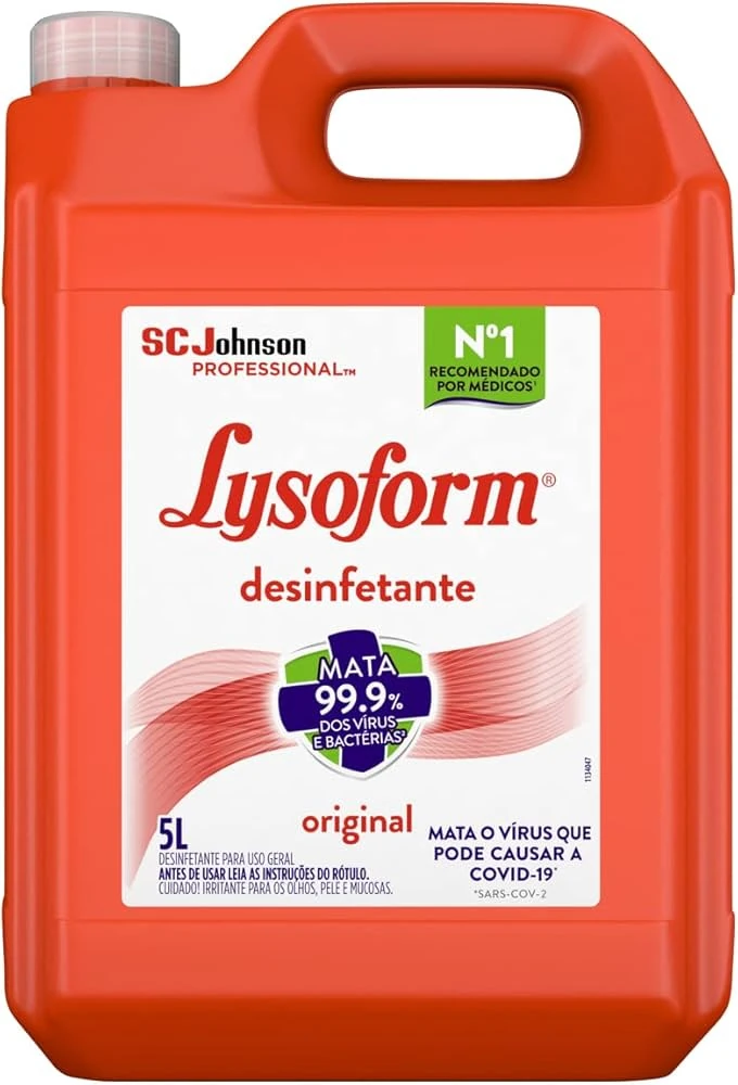 Castro Naves - DESINFETANTE LYSOFORM ORIGINAL 5 L - 14800 01