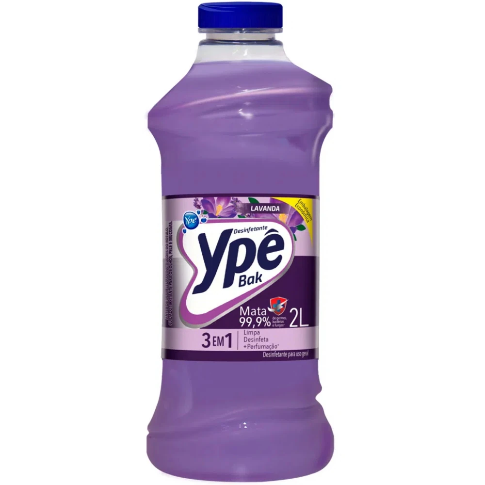 Castro Naves - DESINFETANTE YPE BAK LAVANDA 2 L - 11947 01