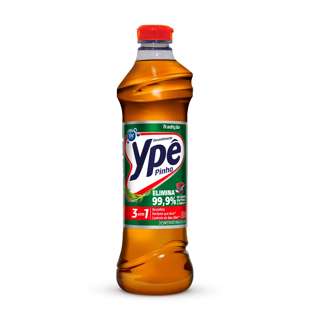 Castro Naves - DESINFETANTE YPE PINHO TRADICAO 500ML - 10537 01