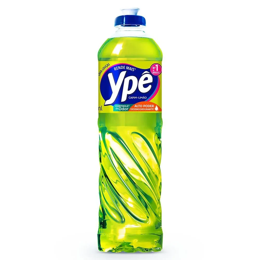 Castro Naves - DETERGENTE LIQUIDO CAPIM LIMAO YPE 500ML - 15169 01