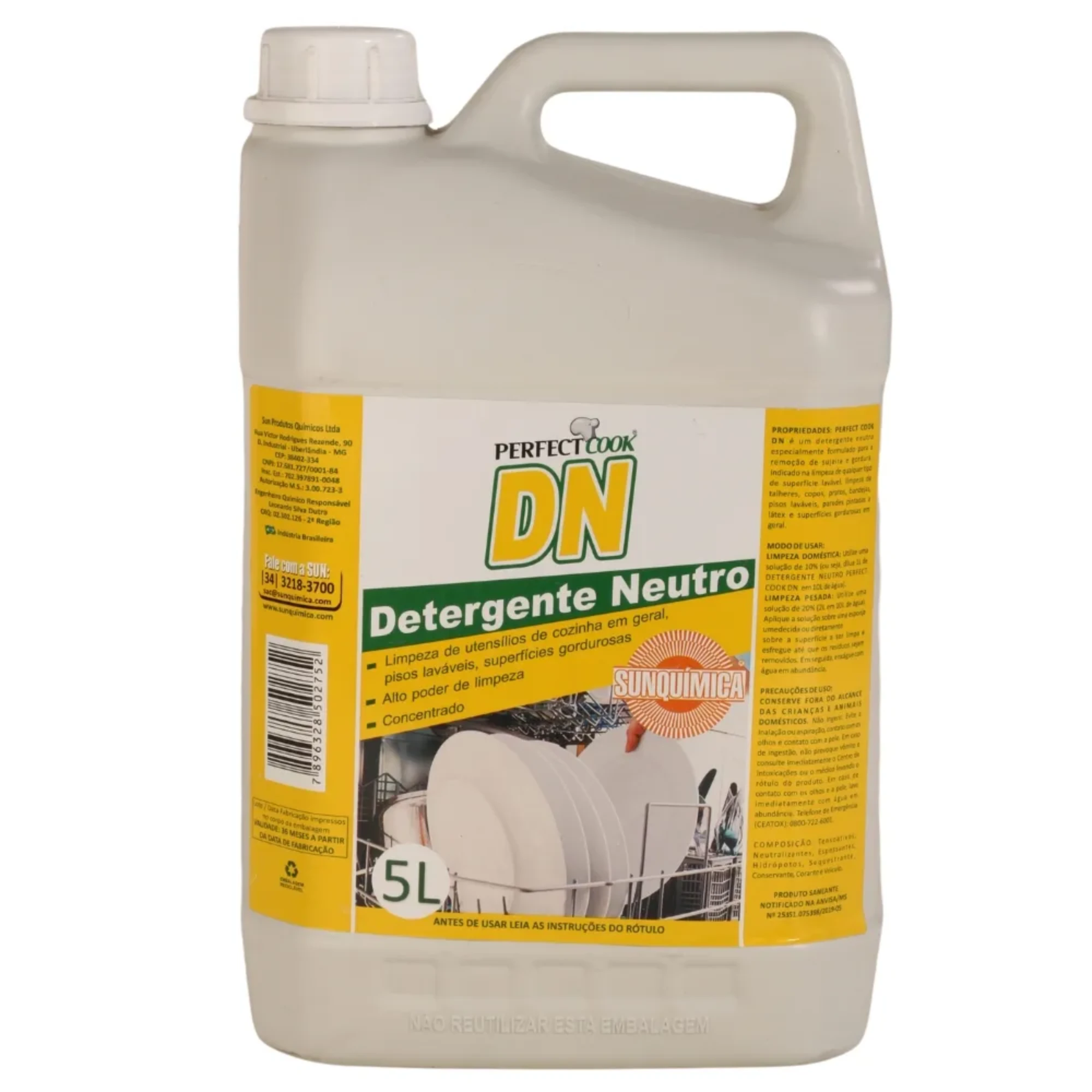 Castro Naves - DETERGENTE NEUTRO PERFECT COOK 5L 1:10 - 12913 01