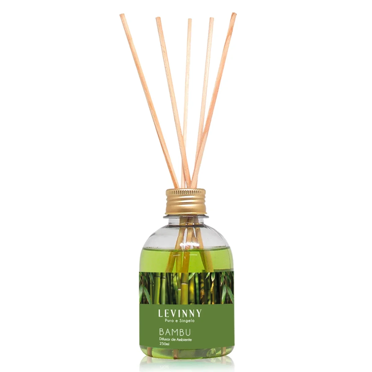 Castro Naves - DIFUSOR COM VARETAS LEVINNY BAMBU 250ML - 9112 01
