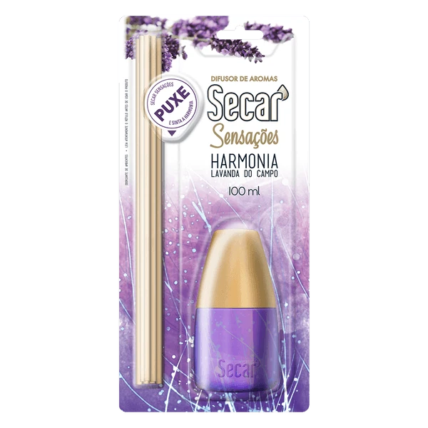 Castro Naves - DIFUSOR COM VARETAS SECAR HARMONIA 100ML - 9527 01