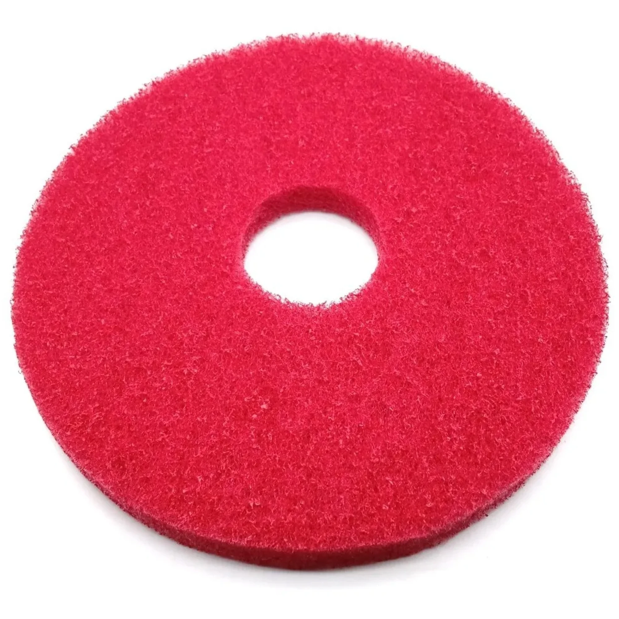 Imagem - Disco Limpador Vermelho 406mm Tinindo 3M. Para limpeza leve/diária do piso.