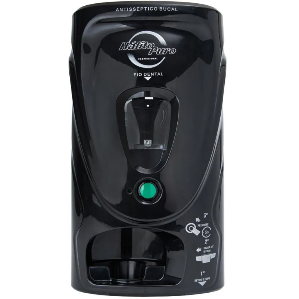 Castro Naves - DISPENSER DE HIGIENE BUCAL PRETO 220V - 13043 01