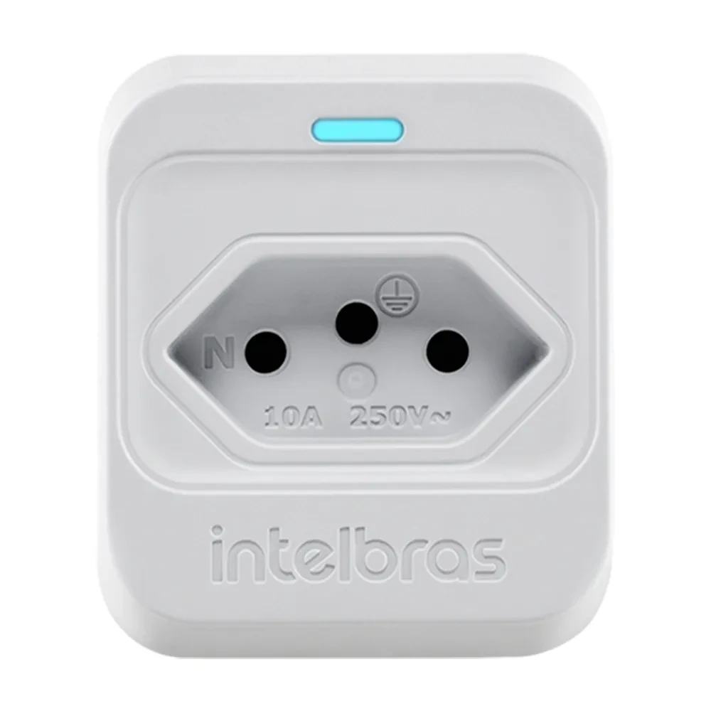Imagem - Dispositivo de Proteção Elétrica Intelbras EPS 301 Branco. Bivolt com 1 tomada