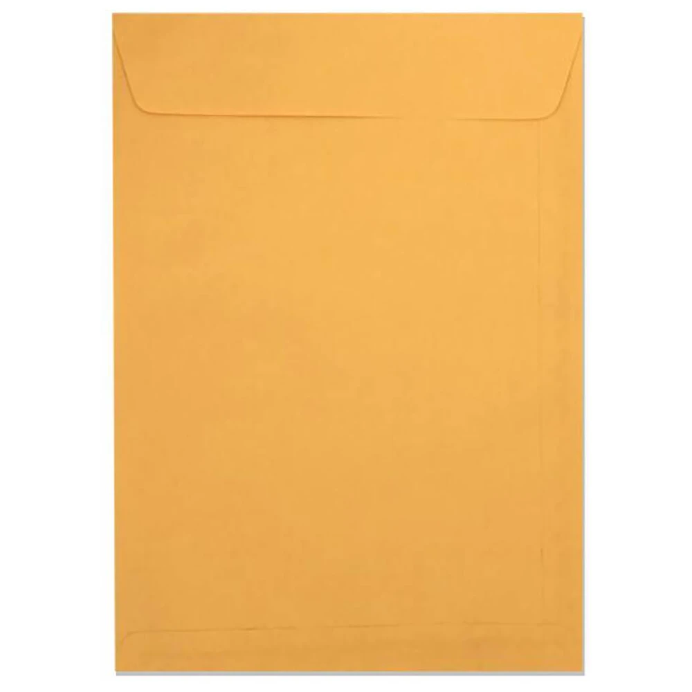 Castro Naves - ENVELOPE SACO KRAFT OURO 176X250MM PT/10 - 9467 01