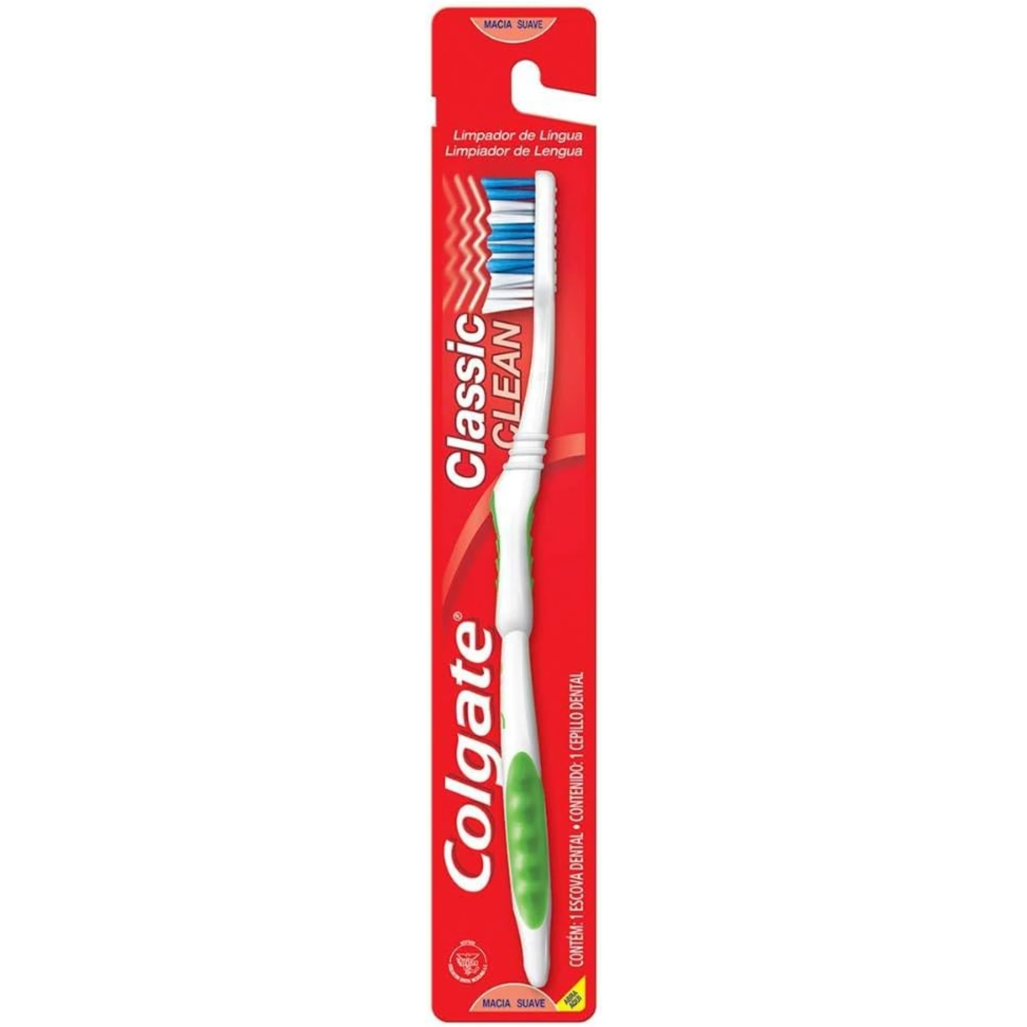 Castro Naves - ESCOVA DENTAL COLGATE CLASSIC CERDAS MACIAS - 56150 01