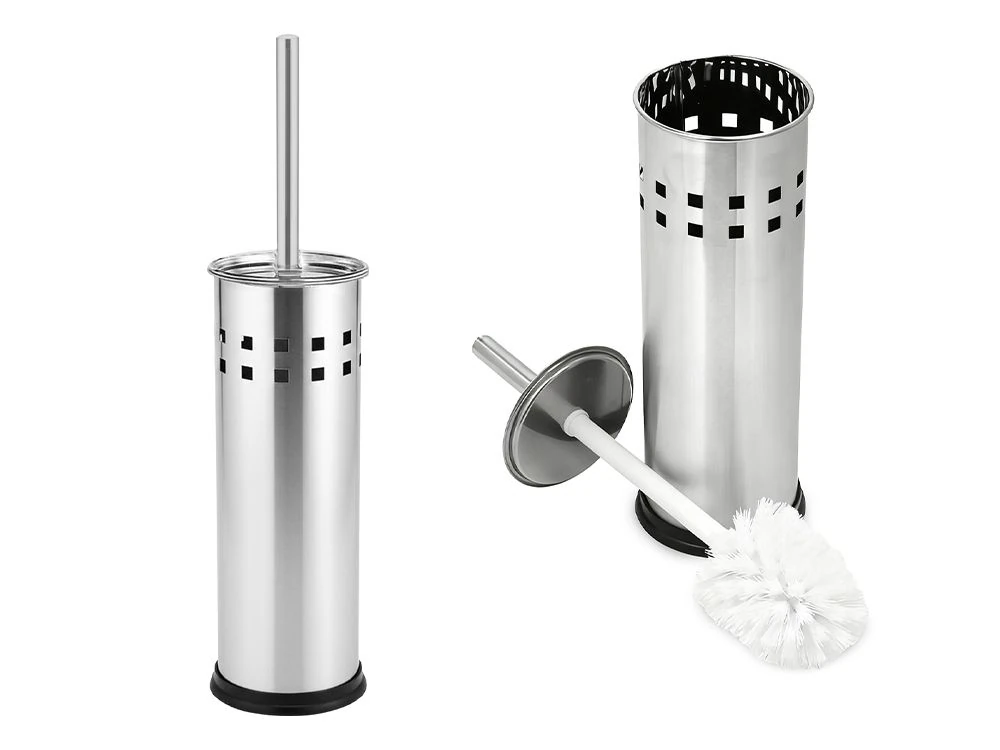 Castro Naves - ESCOVA SANITARIA INOX COM SUPORTE - 106913 01