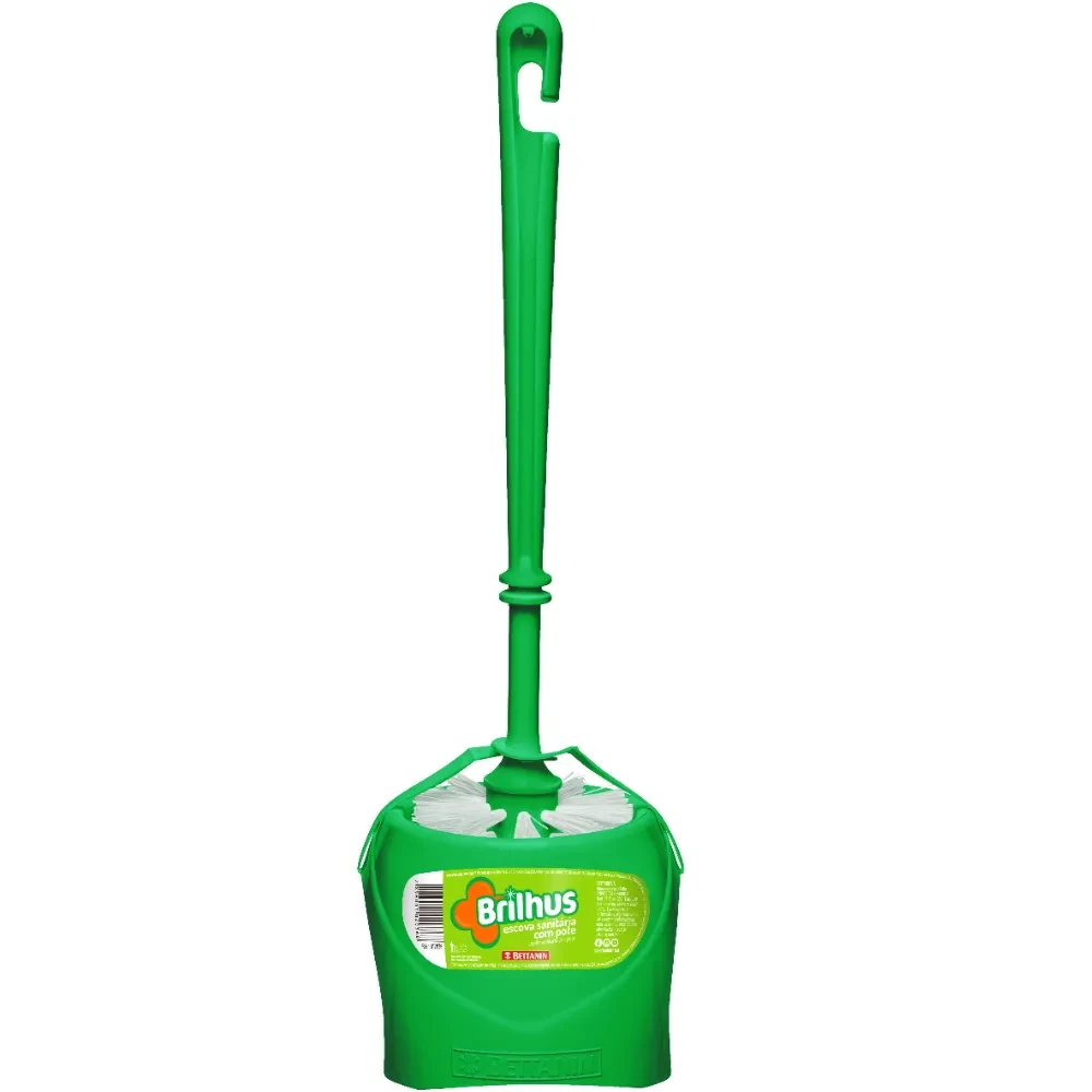Castro Naves - ESCOVA SANITARIA COM SUPORTE VERDE  BRILHUS - 11835 01