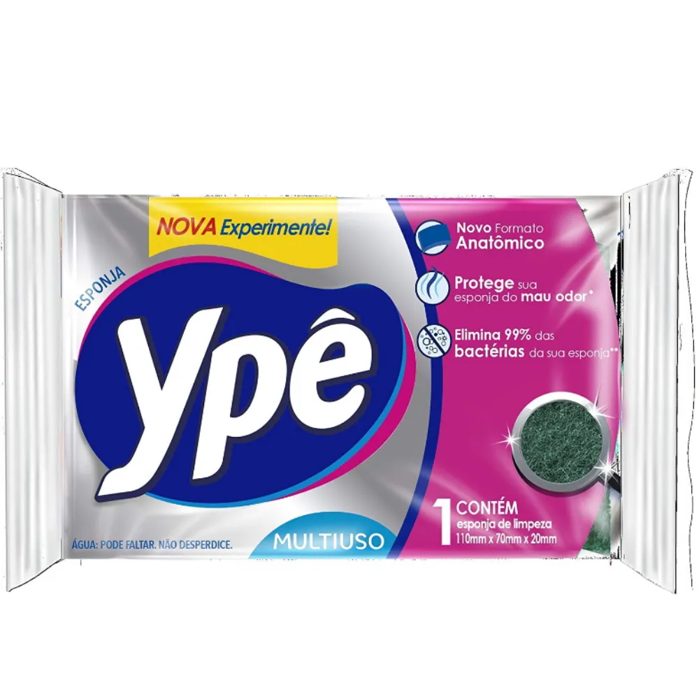 Castro Naves - ESPONJA DUPLA FACE VD E AM YPE - 14270 01