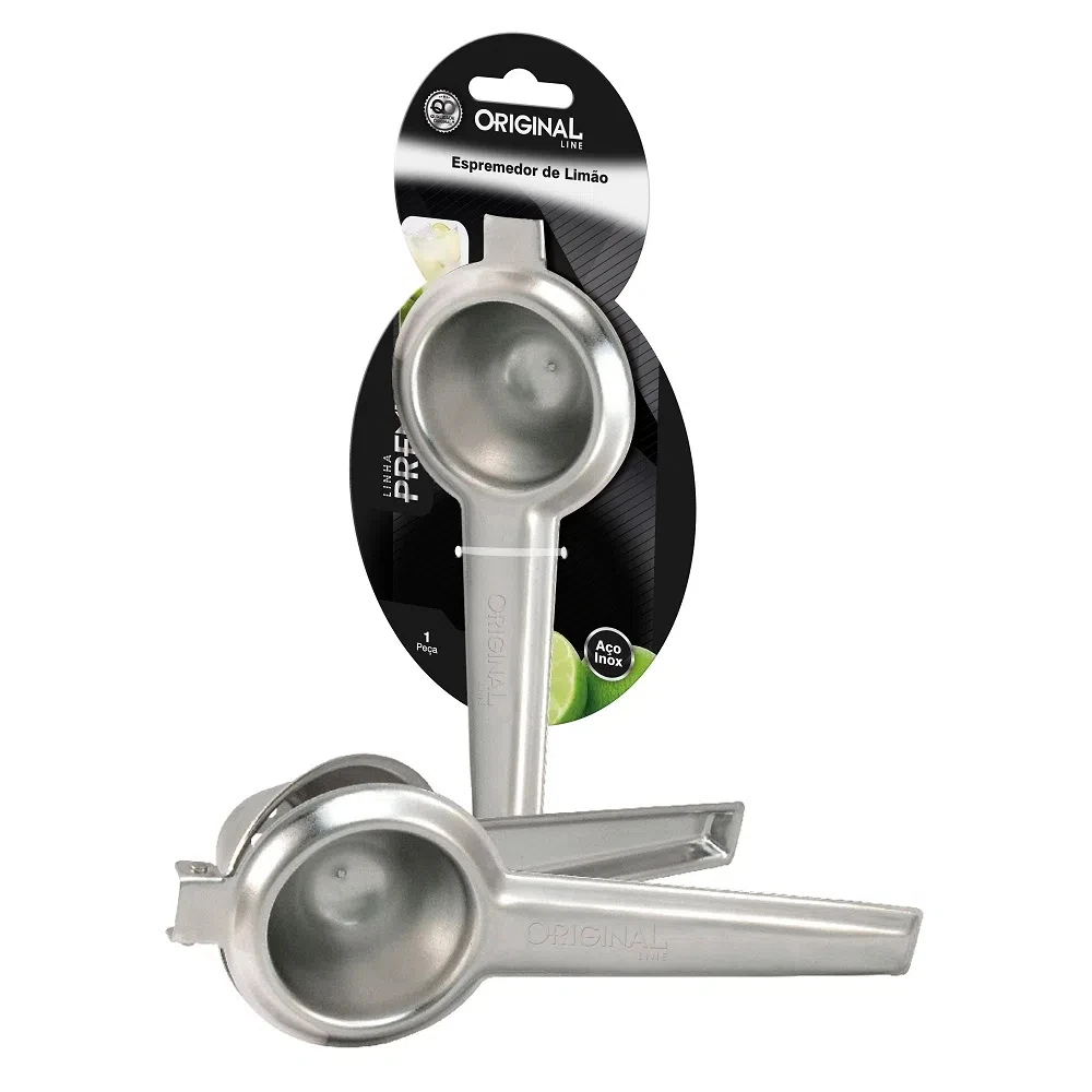 Imagem - Espremedor de Limão em Aço Inox 19,6cm Llinha Premium SL0575