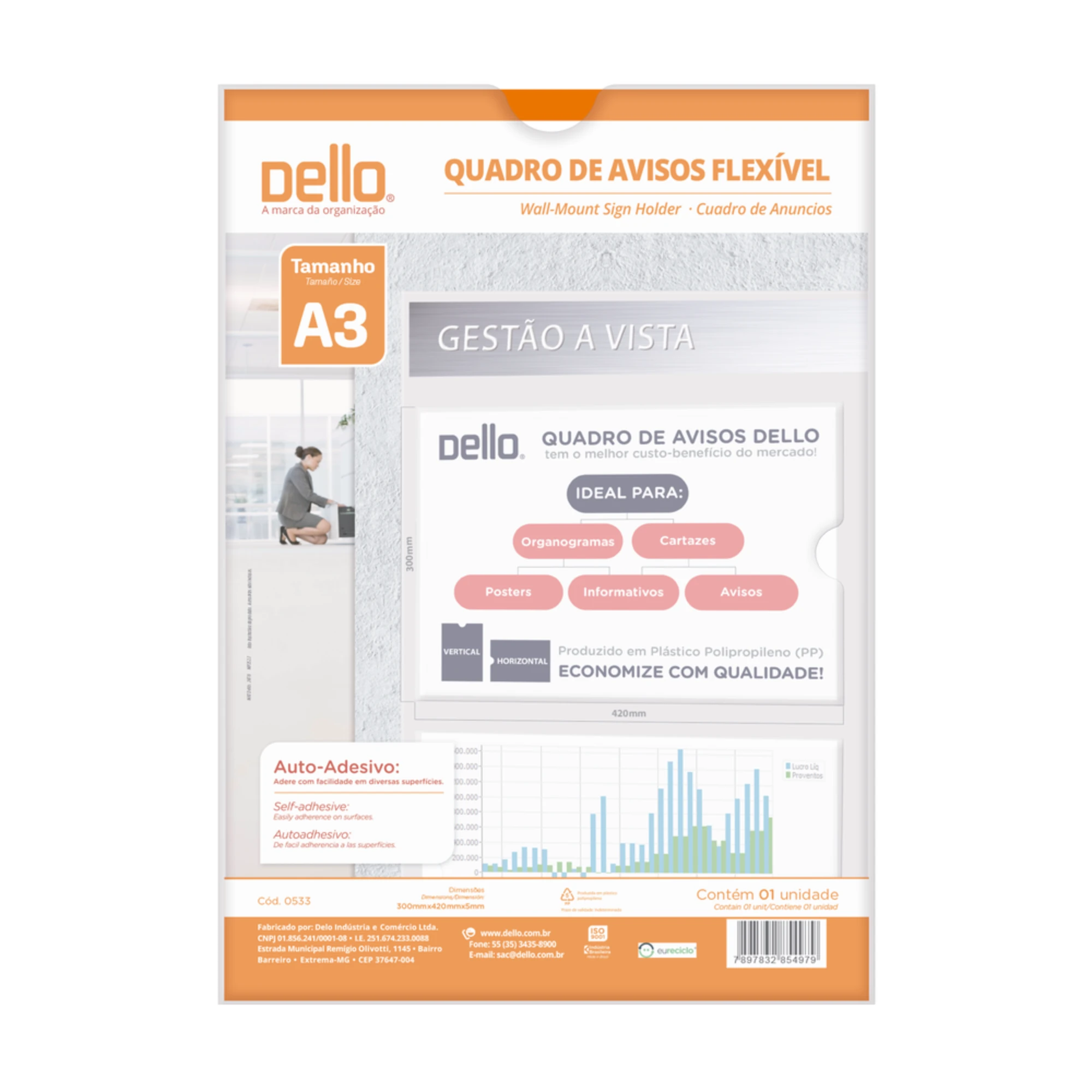 Castro Naves - EXPOSITOR DISPLAY MULTIUSO A3 CR - 10596 01