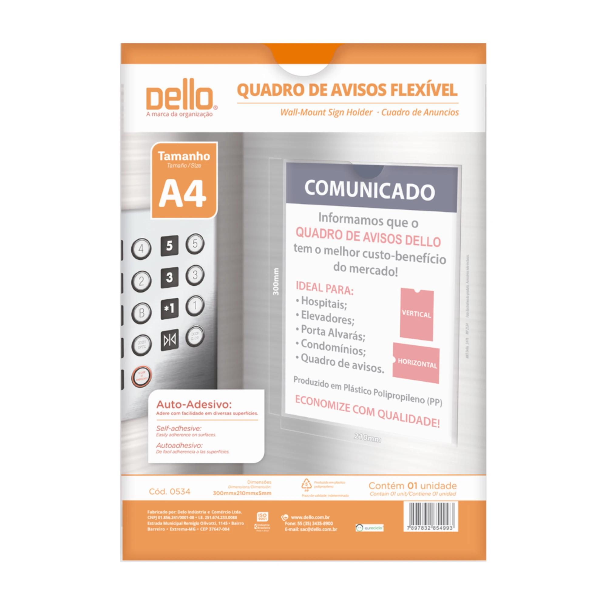 Castro Naves - EXPOSITOR DISPLAY MULTIUSO A4 CR - 10597 01