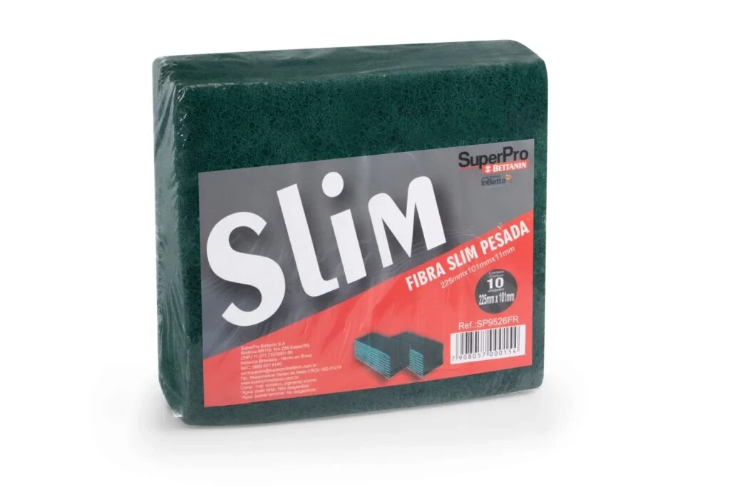 Castro Naves - FIBRA LT LIMPEZA PESADA 101X225MM C/10 SLIM - 11338 01