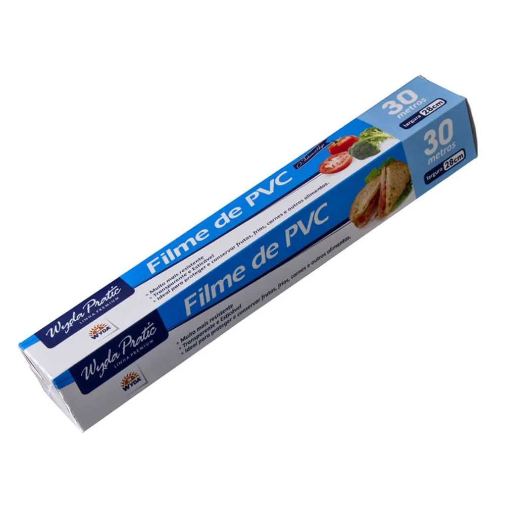 Castro Naves - FILME DE PVC ROLO 28CM x 30M - 72009 01