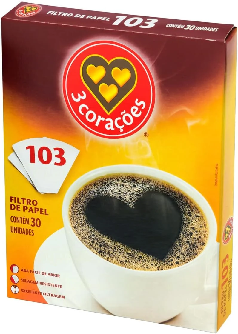 Castro Naves - FILTRO PARA CAFE DE PAPEL 103 3C CX/30  - 12385 01