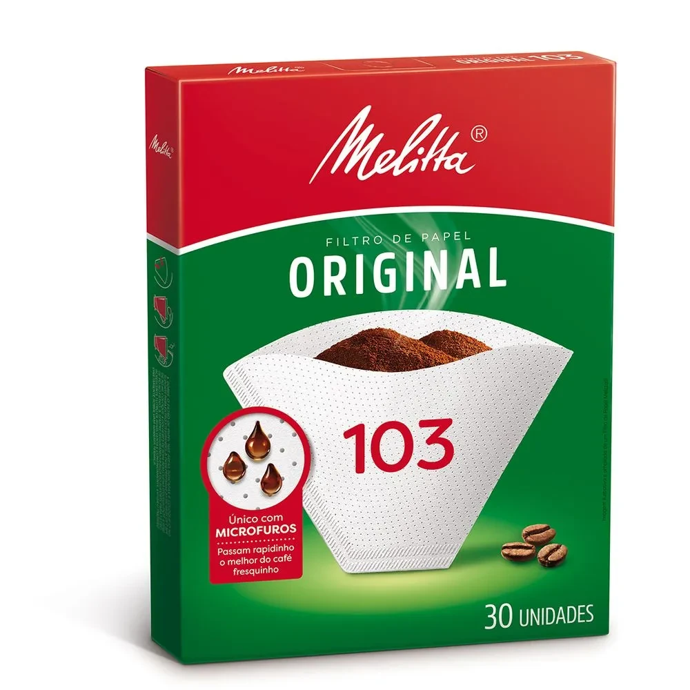 Filtros de Papel 103 Melitta Original Cx/30