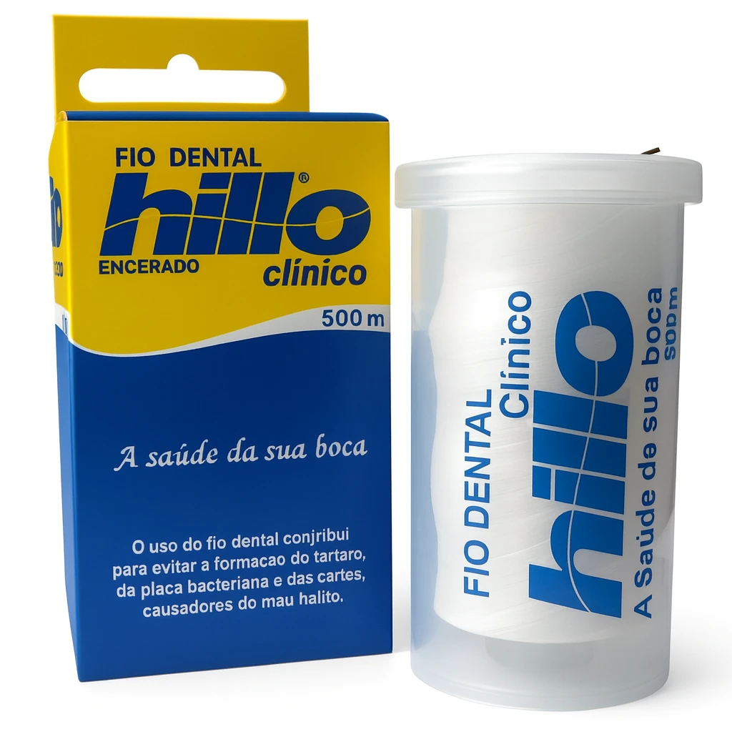 Castro Naves - FIO DENTAL ENCERADO 500M HILLO - 1294 01