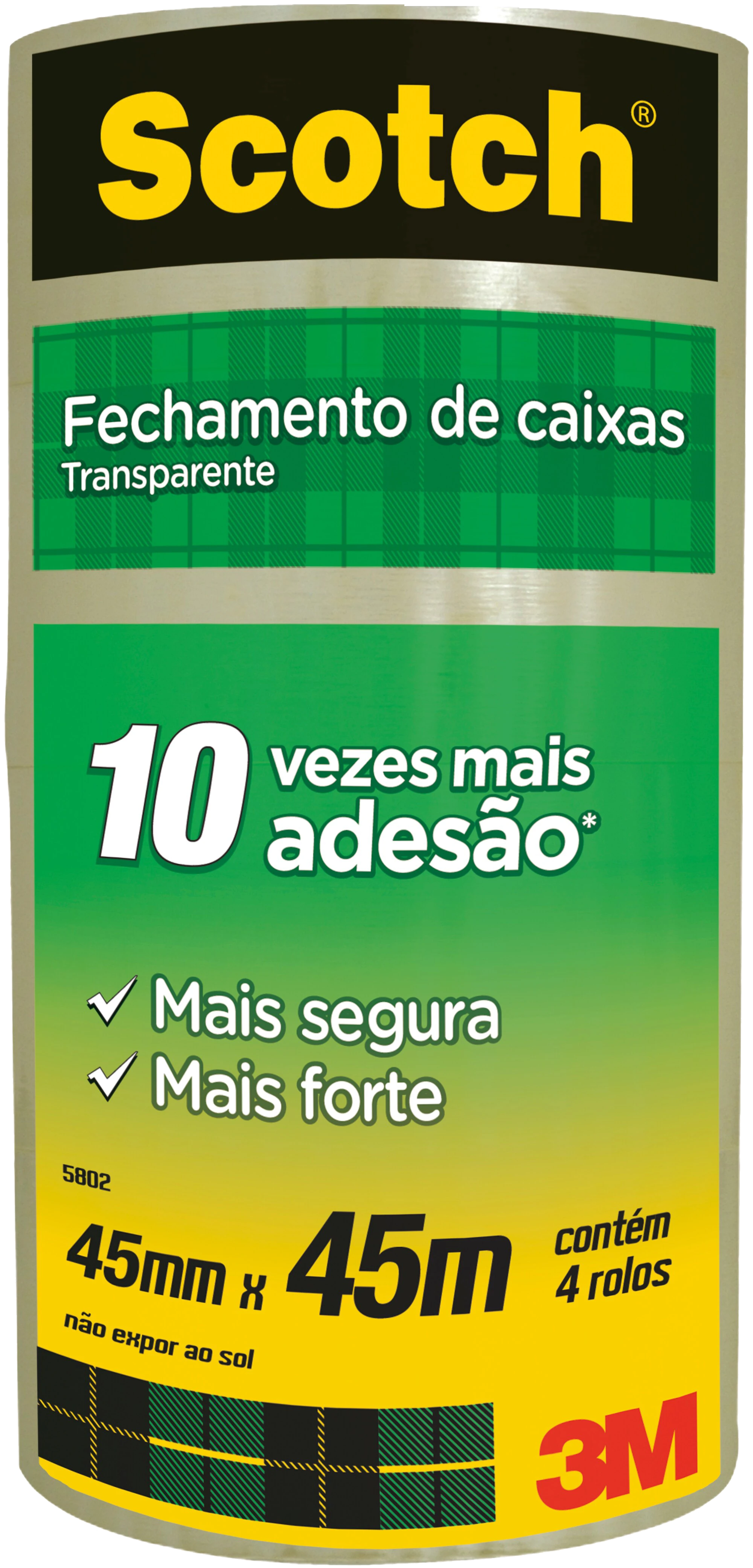 Castro Naves - FITA ADESIVA 45MMx45M SCOTCH TR PT/4 RL - 32607 01