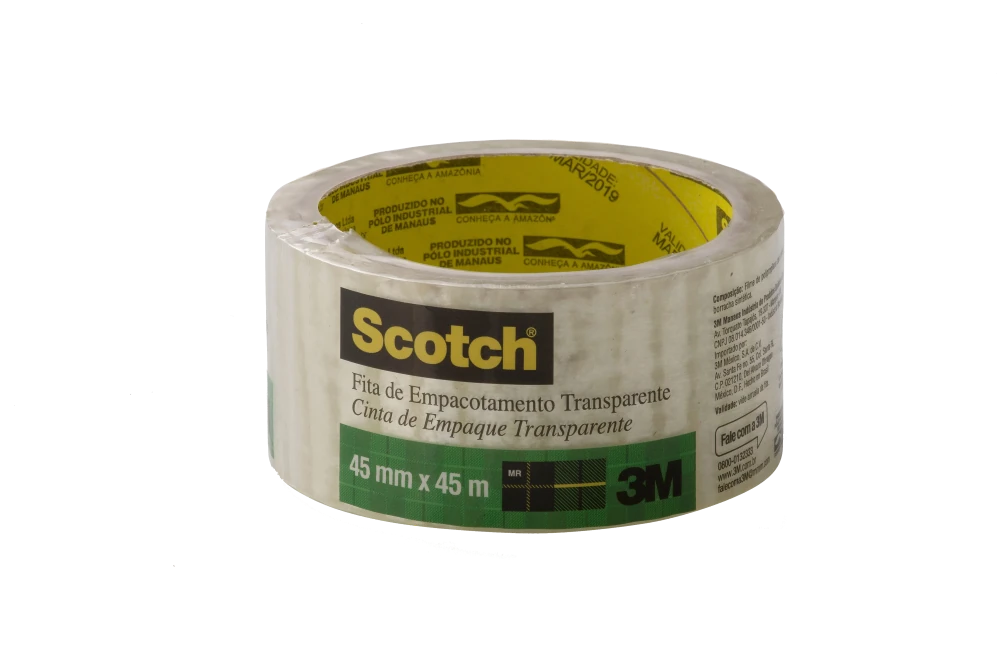 Castro Naves - FITA ADESIVA 45MMx45M SCOTCH TRANSPARENTE C/1 - 14075 01