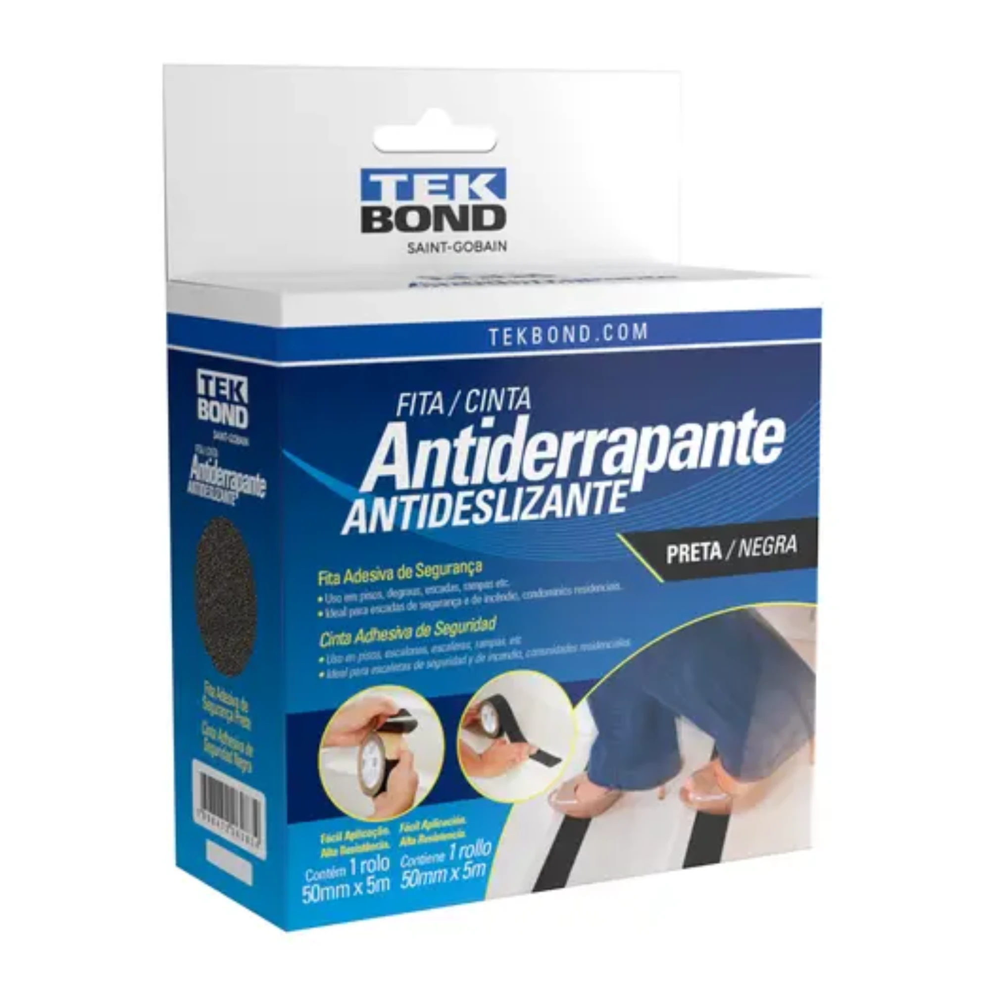 Castro Naves - FITA ANTIDERRAPANTE PRETA 50MMX5M - 105993 01