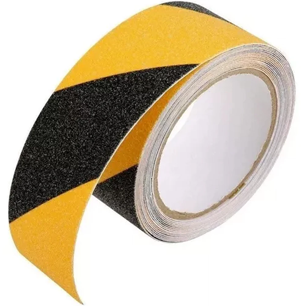 Castro Naves - FITA ANTIDERRAPANTE ZEBRADA AM/PT 50MMX5M  - 9274 01