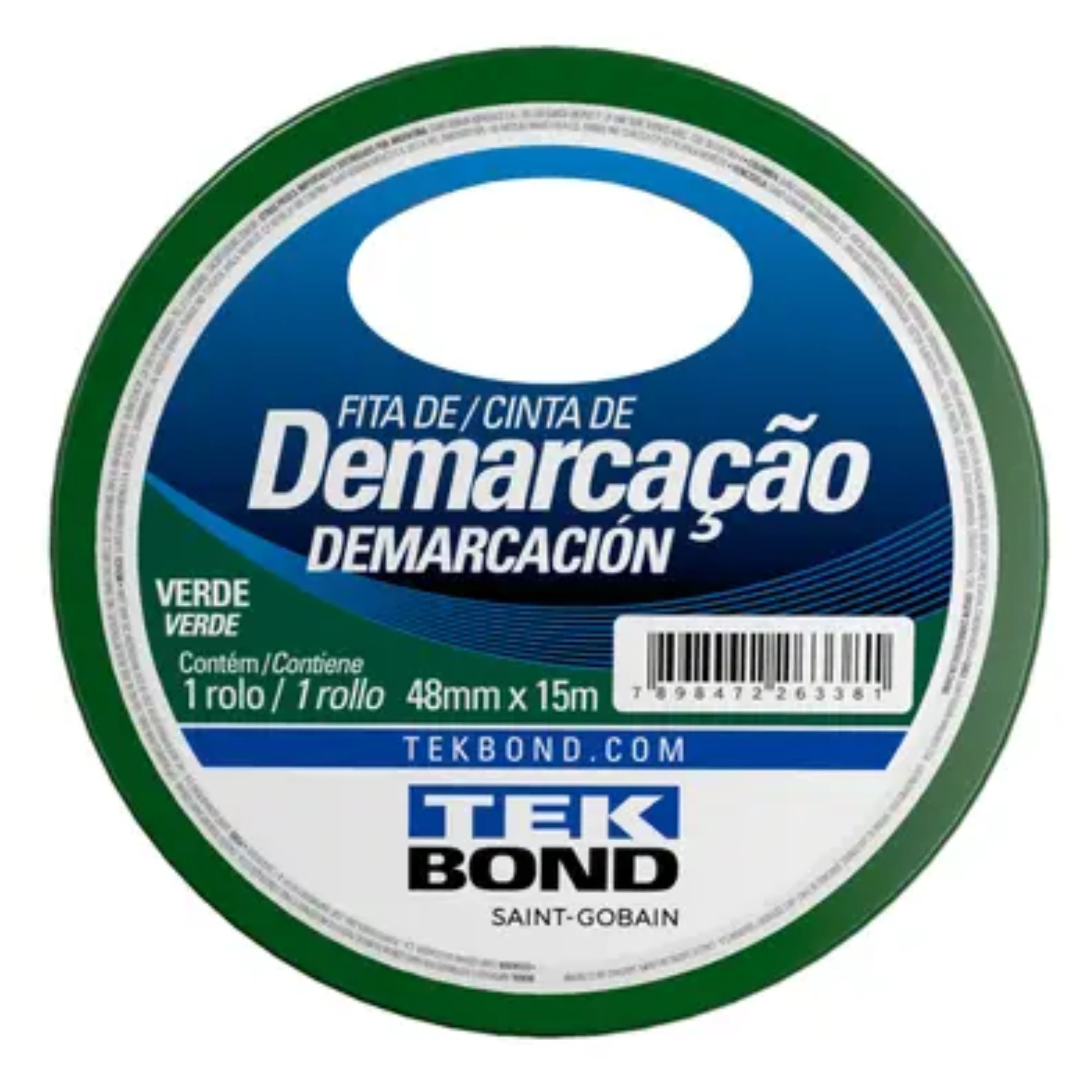 Castro Naves - FITA DE DEMARCACAO VERDE 48MMX15M - 106003 01