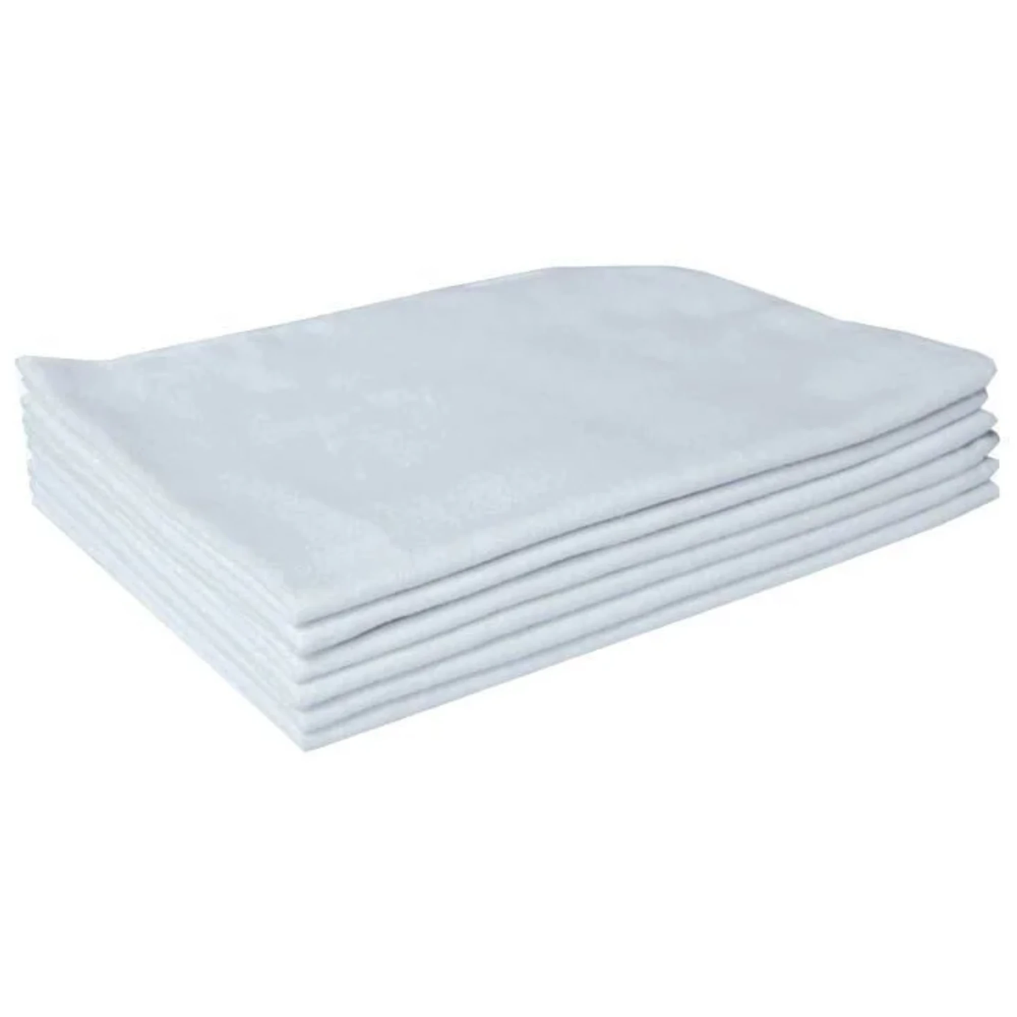 Castro Naves - FLANELA ALGODAO BRANCA 38X58CM PCT/12 - 103952 01