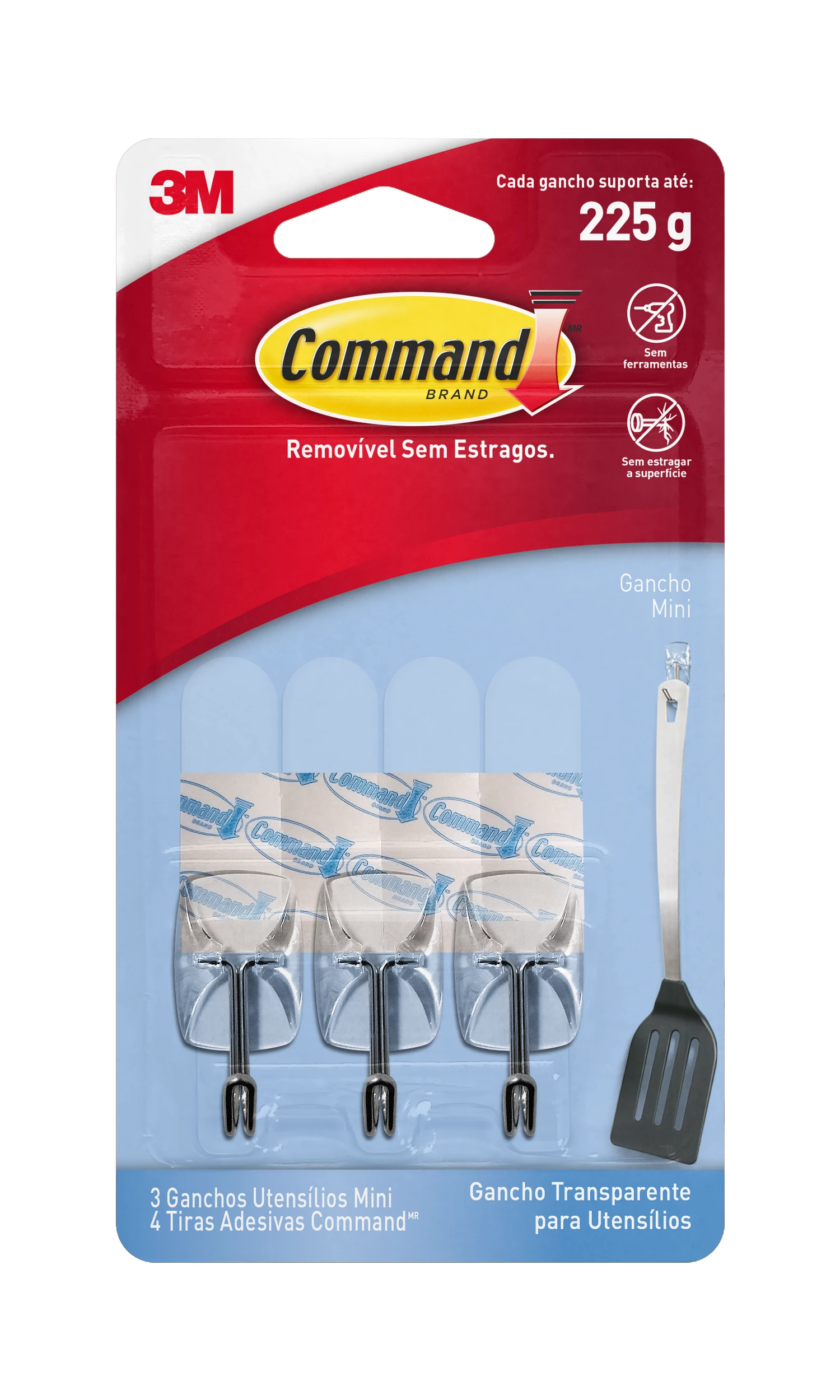 Castro Naves - GANCHO COMAND UTENSILIOS TR C/3 - 77313 01