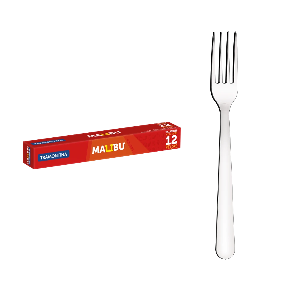 Castro Naves - GARFO DE MESA ACO INOX MALIBU CX/12 - 9663 01